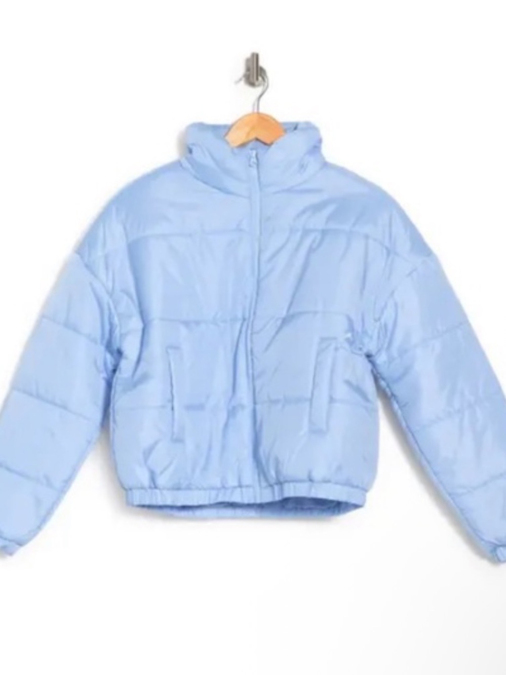 Abound Baby Blue Puffy Jacket size large